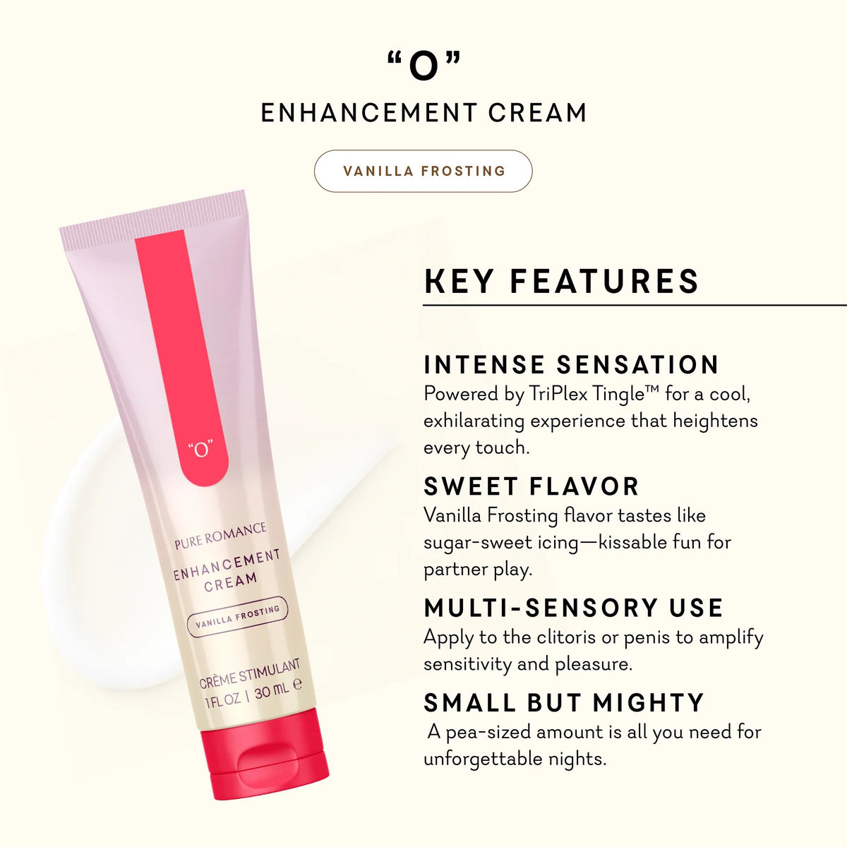 Vanilla Frosting Enhancement Cream